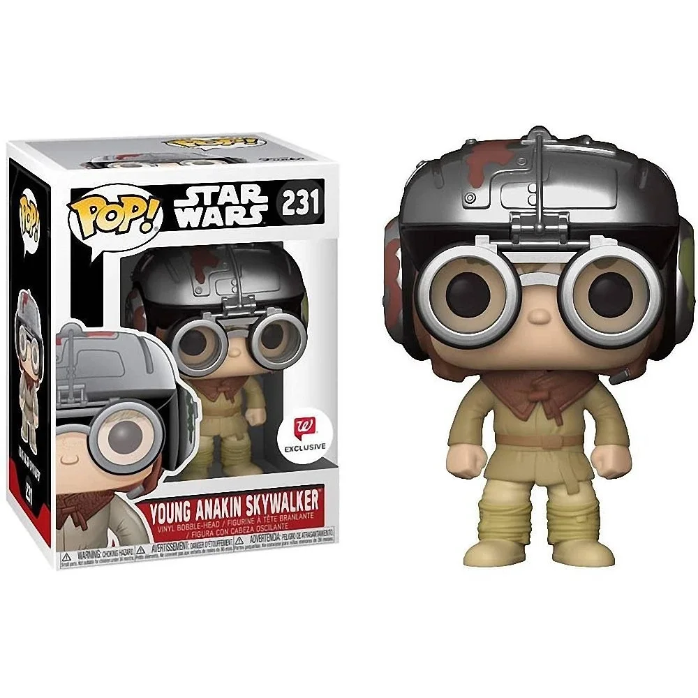 Funko Pop Star Wars Young Anakin Skywalker 231 Walgreens Exclusive Vinyl Figure